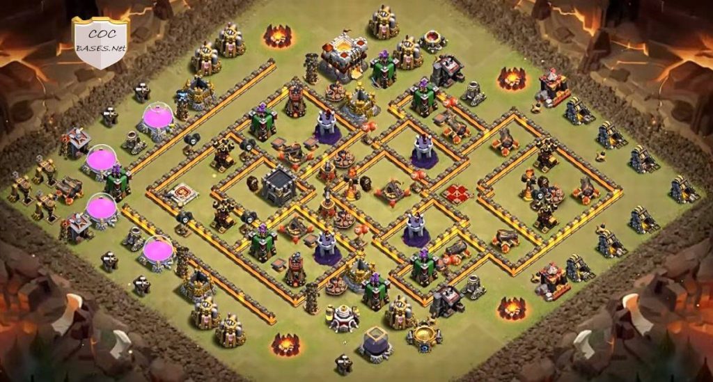 th10 war base anti th10