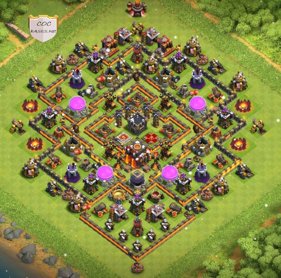 th10 war base asymmetrical