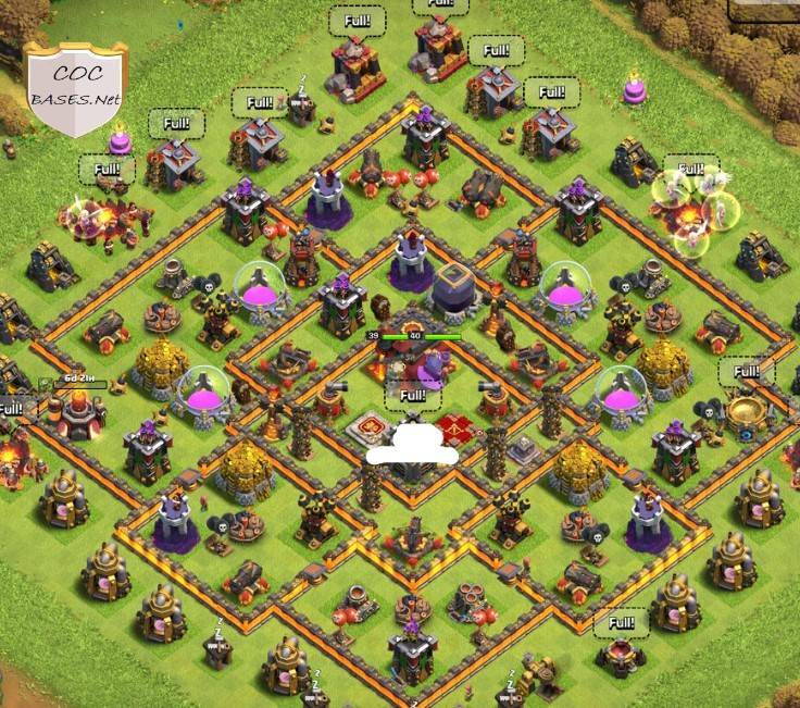 th10 war base clash of clans