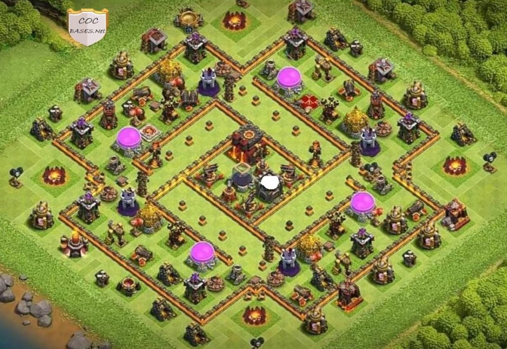 th10 war base coc