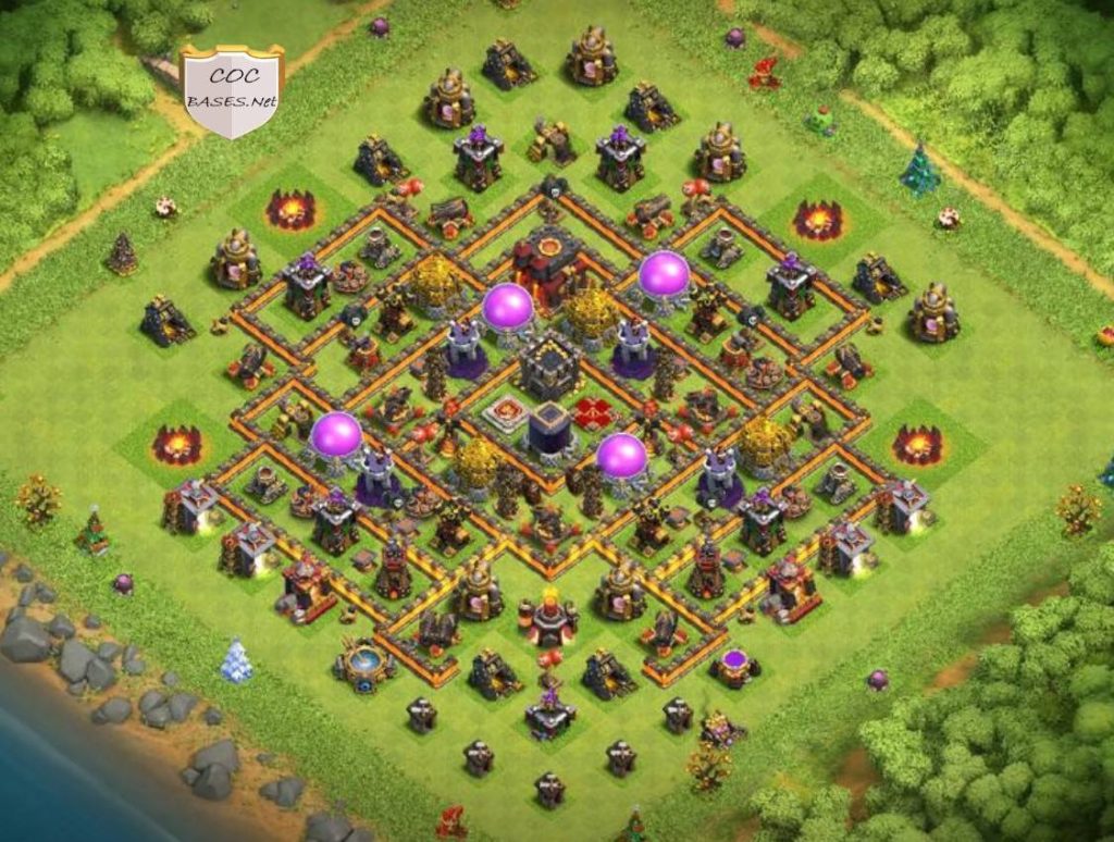 th10 war base defense against th10