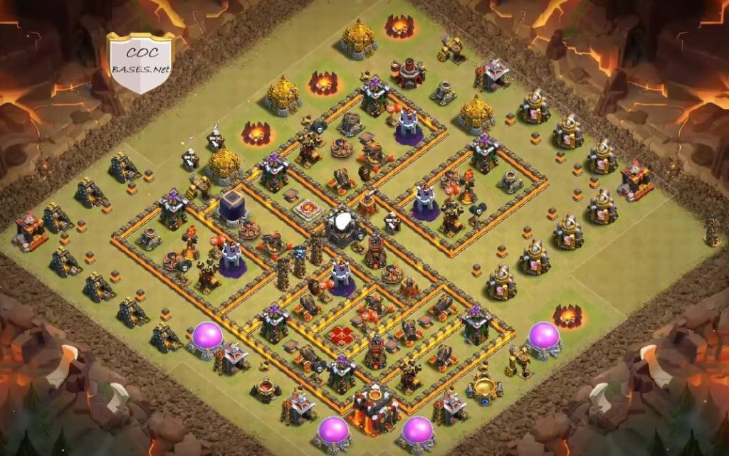 th10 war base ground