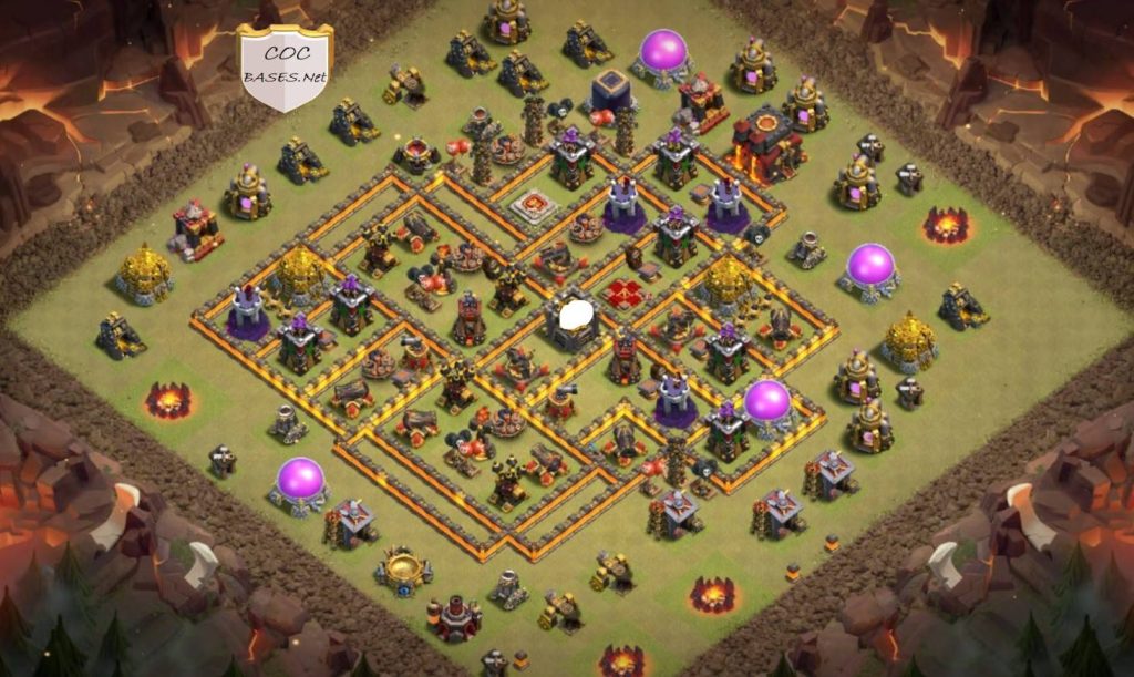 th10 war base max