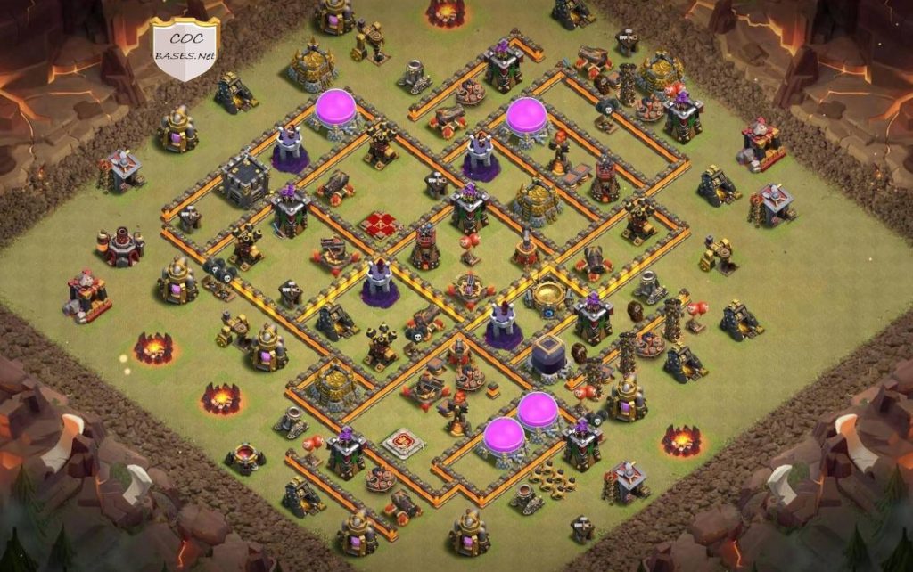 th10 war base not maxed