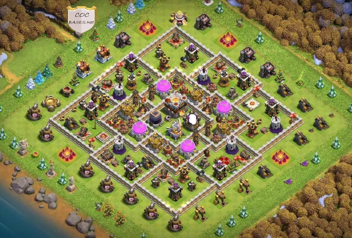 300+ Best TH11 Base Links 2025 (War, Farming, Trophy, Hybrid