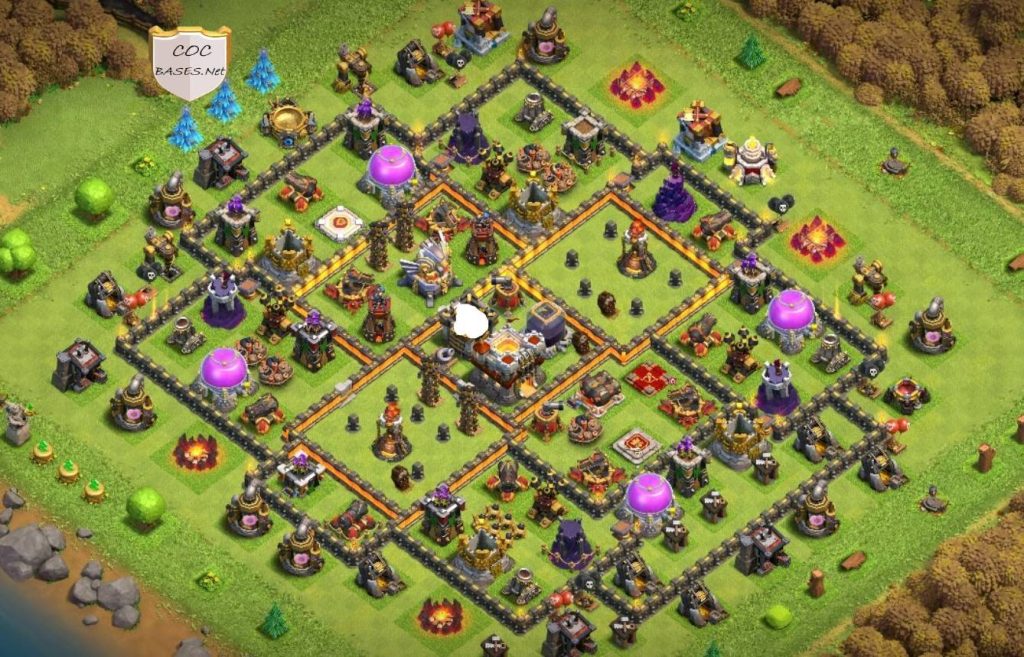 th11 farming base anti air and ground