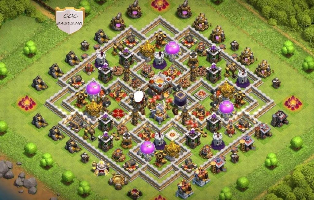 th11 trophy base clash of clans