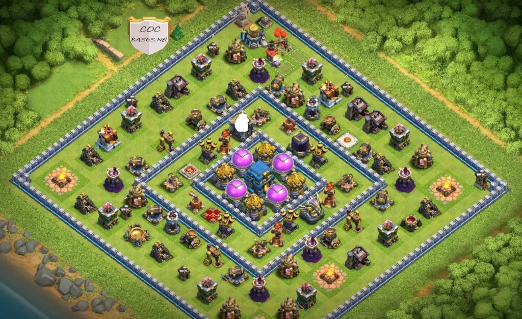 th12 trophy base clash of clans