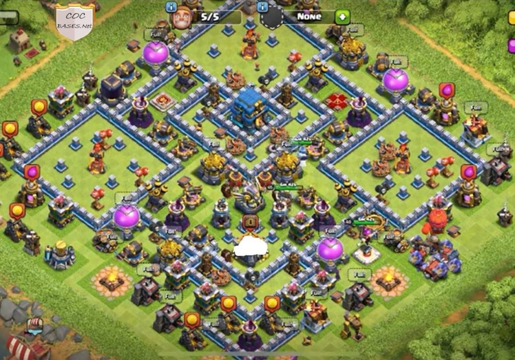 th12 war base Anti 3 star