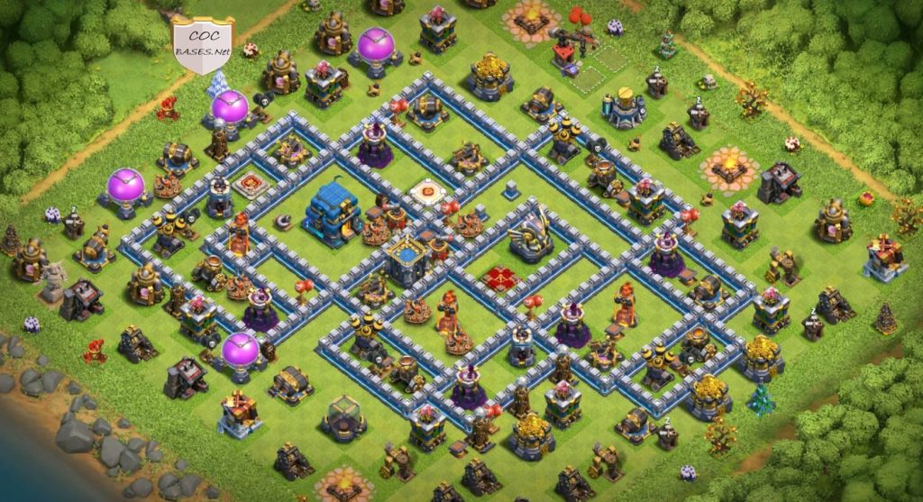 th12 war base anti bowler