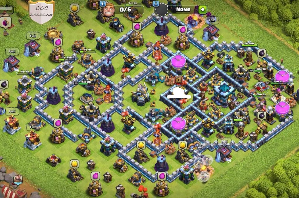 th13 base spread out