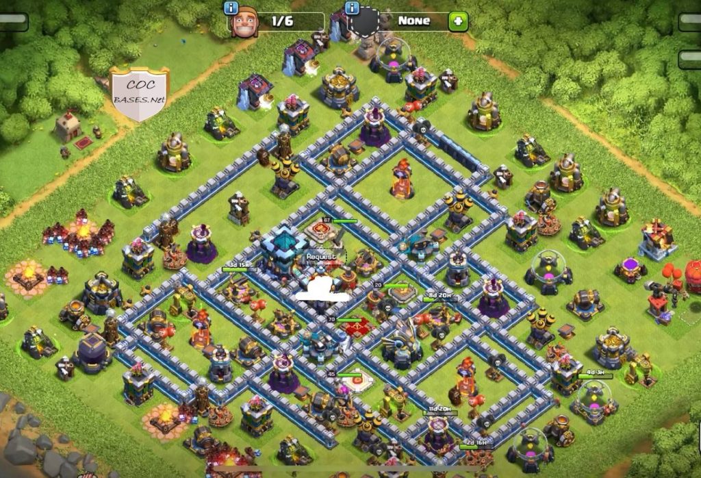 th13 max war base anti 3 star