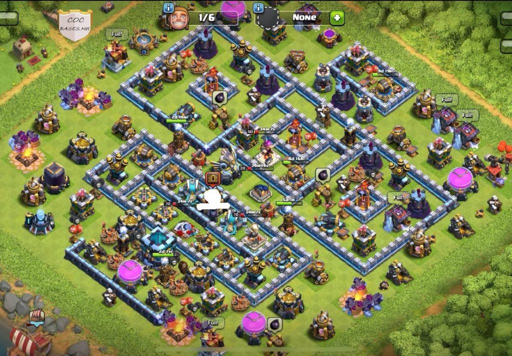 th13 war base anti all troops