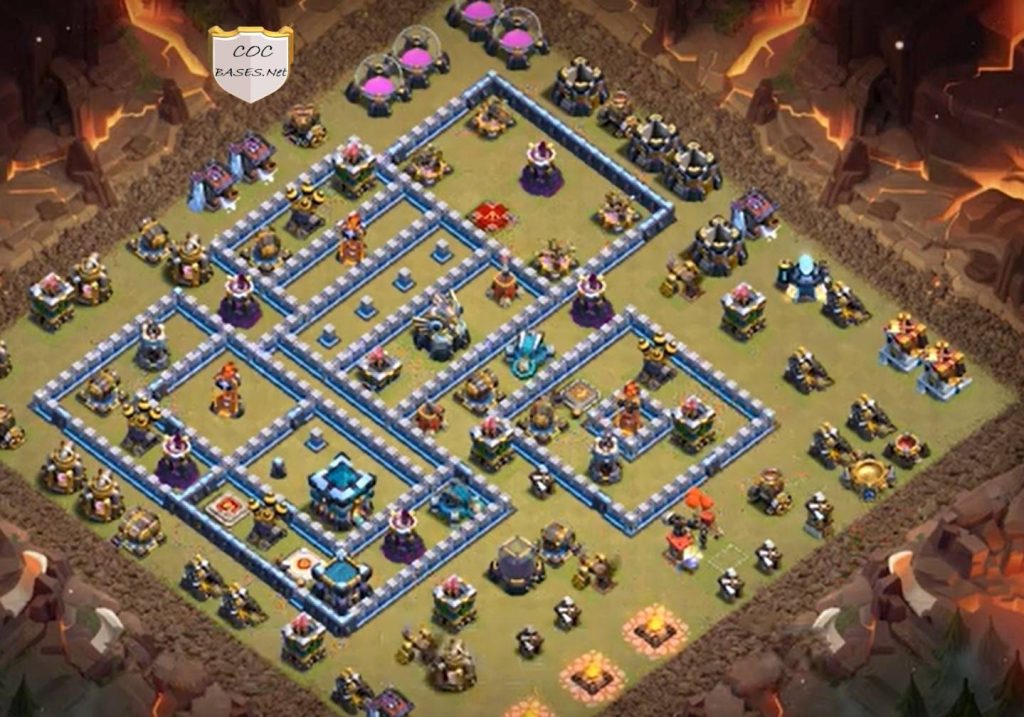 th13 war base clash of clans