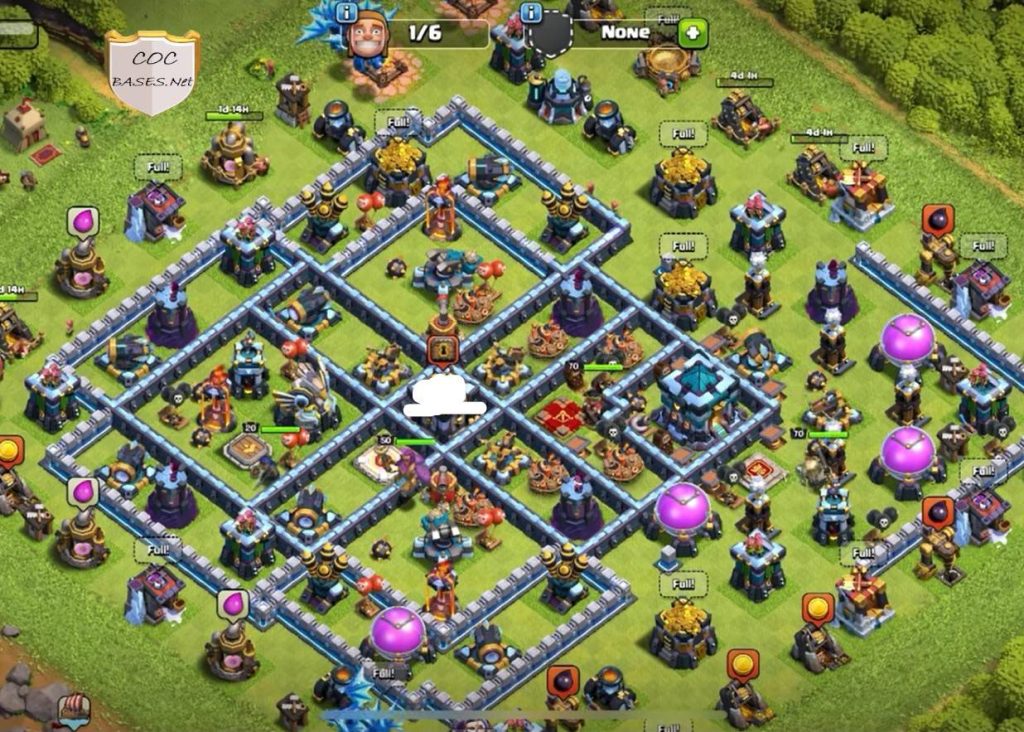 th13 war base hd pic