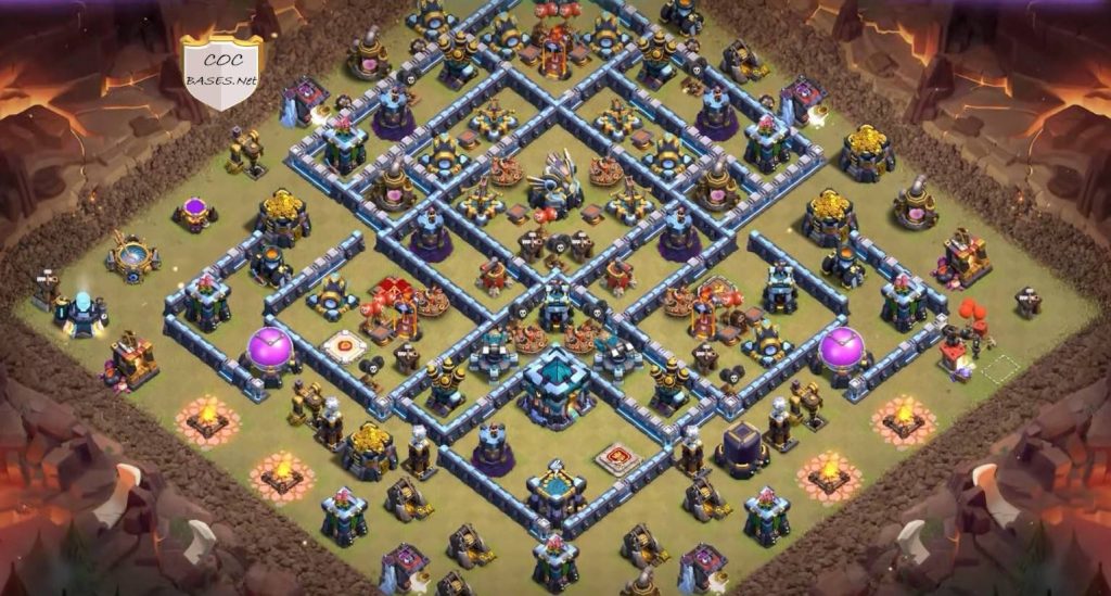 th13 war base spread