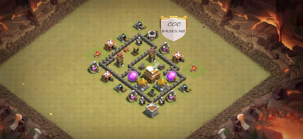 th4 farming base anti 3 star