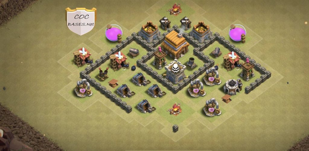 th4 town hall base