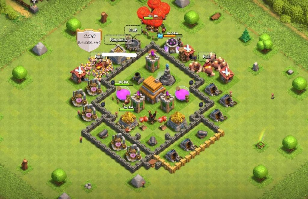 th5 farming base anti loot