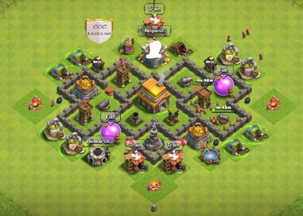 th5 town hall base