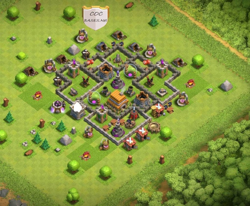 th6 anti ground farming base