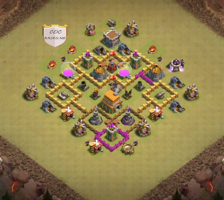 th6 base layout anti 3 stars