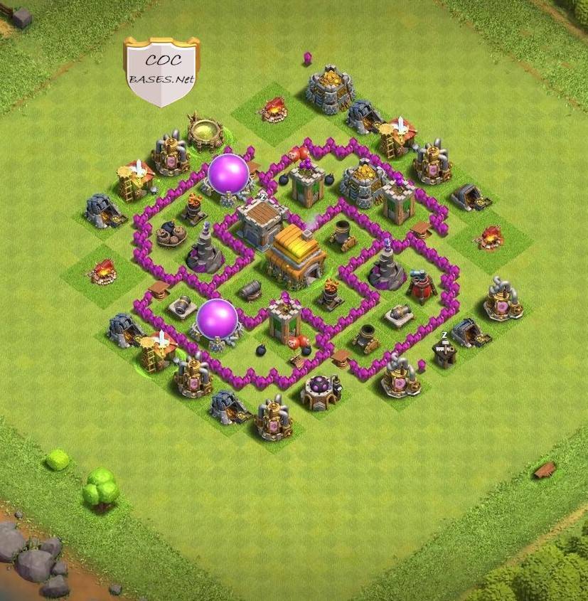 th6 farming base layout with copy link