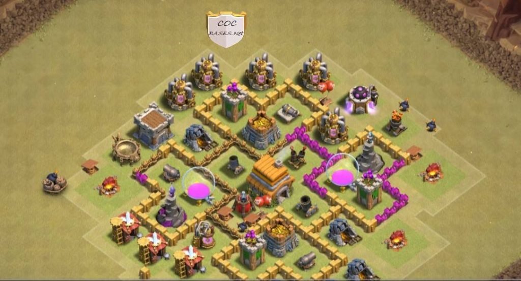 th6 hybrid base anti all troops