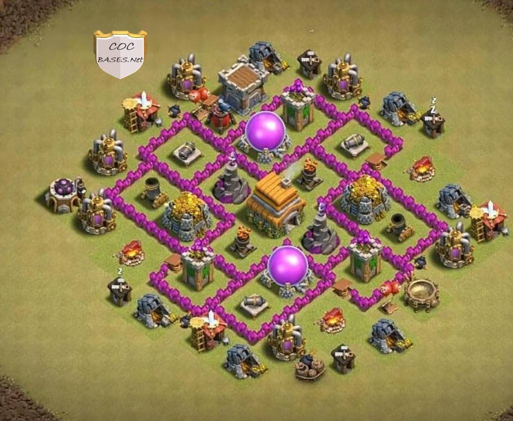 th6 war base anti witch slap