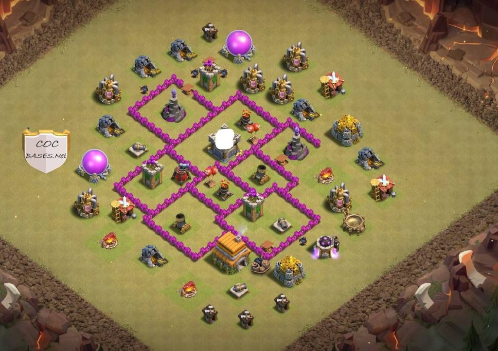 th6 war base ideas