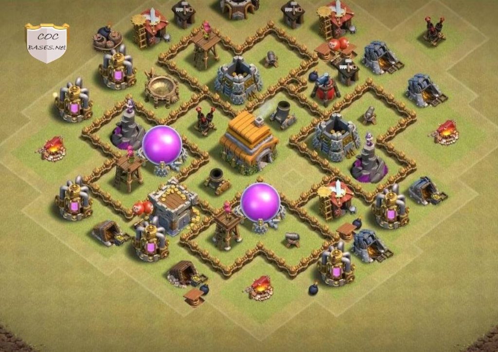 th6 war base layout with copy link