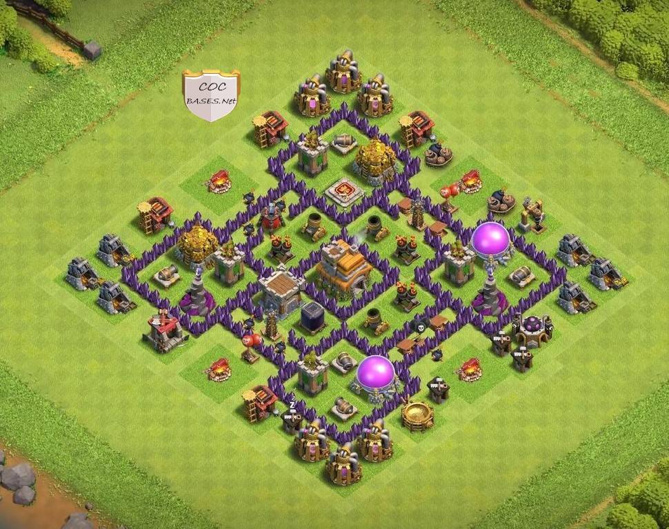 th7 farming base anti electro dragon