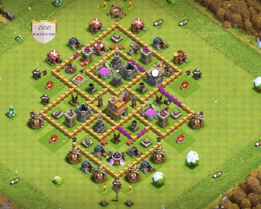 th7 max farming base anti 3 star