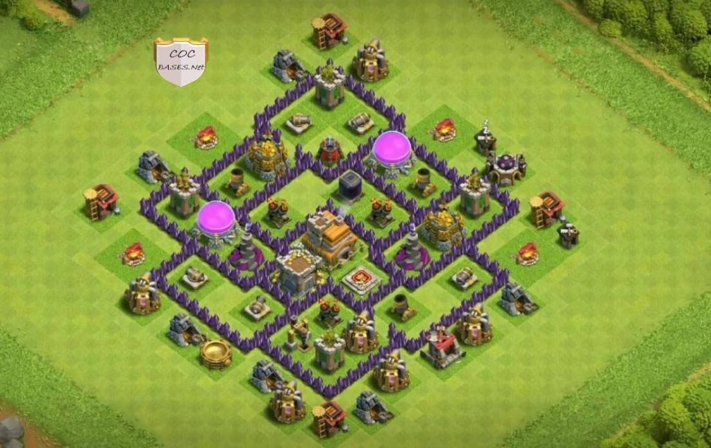 th7 trophy base anti air and ground