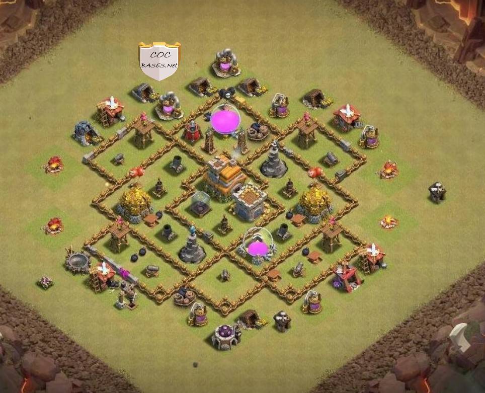 th7 war base layout link clan league