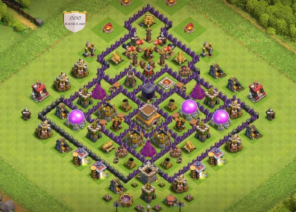 th8 base anti 3 star