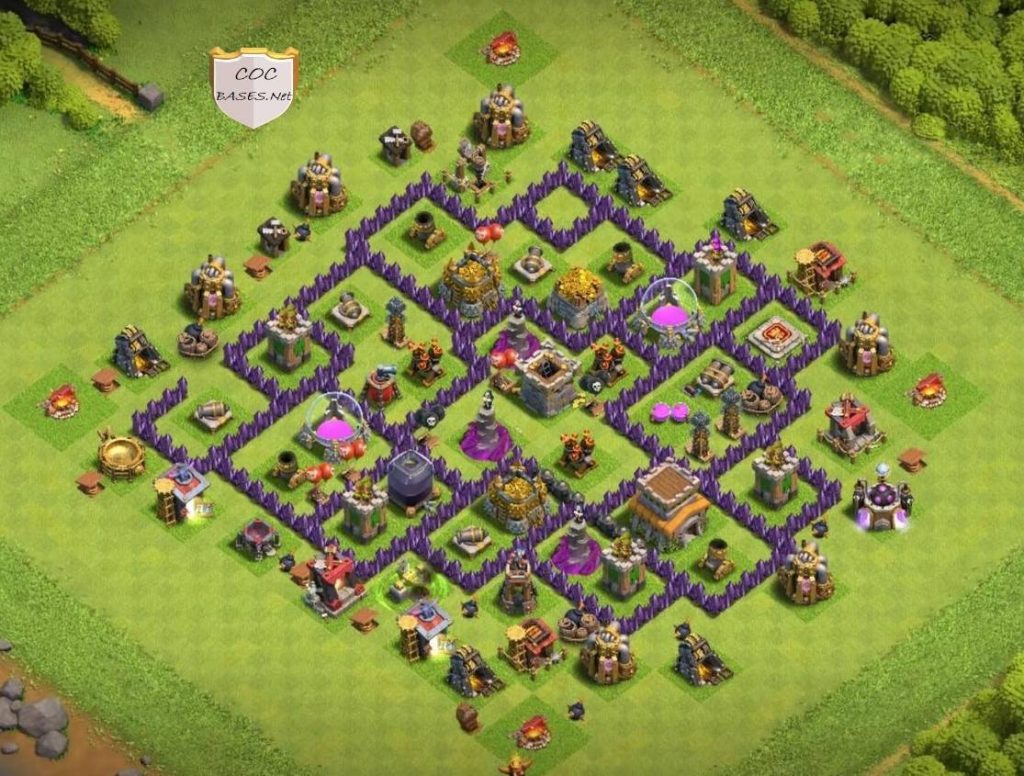 th8 base anti air and ground