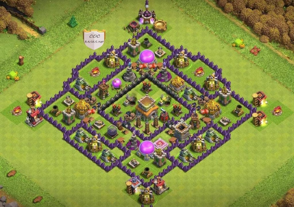th8 base anti all troops
