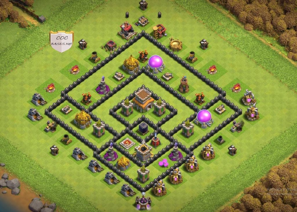 th8 base clash of clans