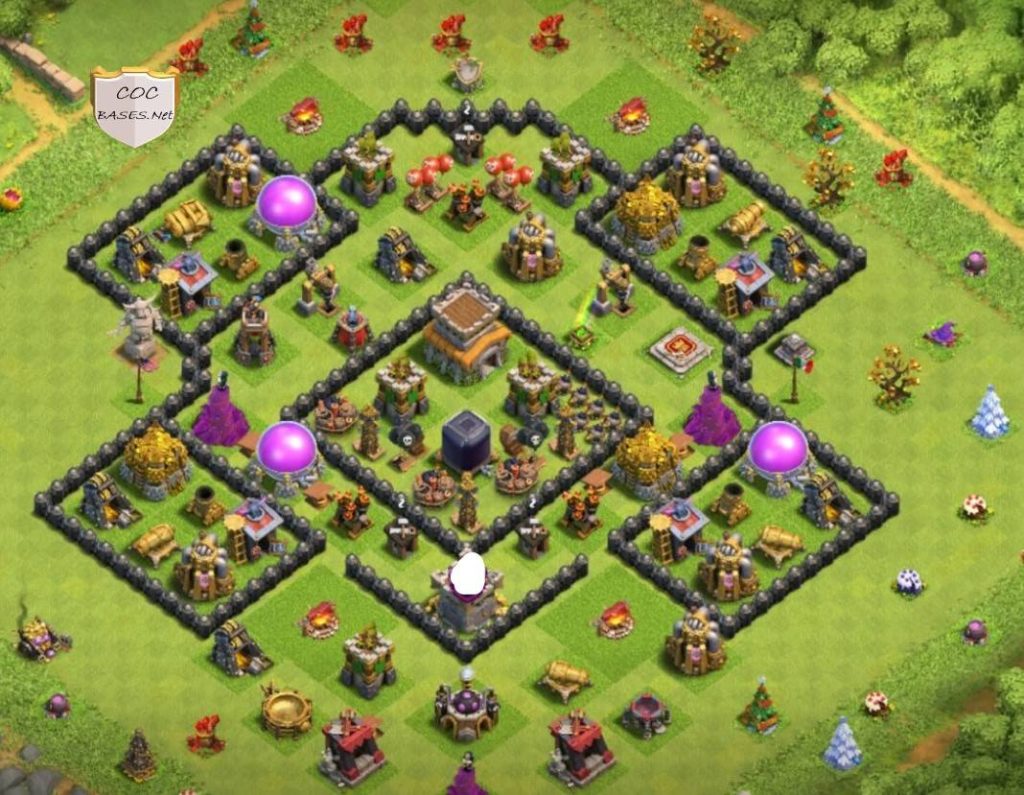 th8 best war base new