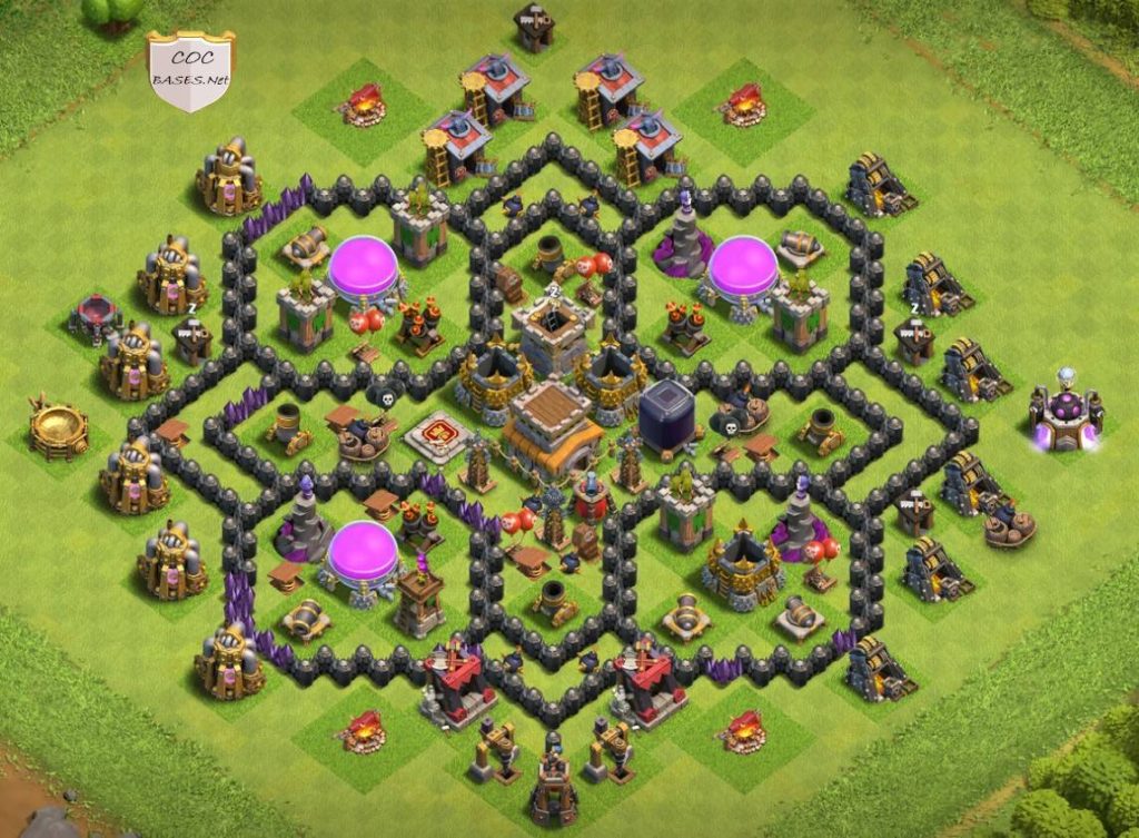th8 gold farming base with air sweeper