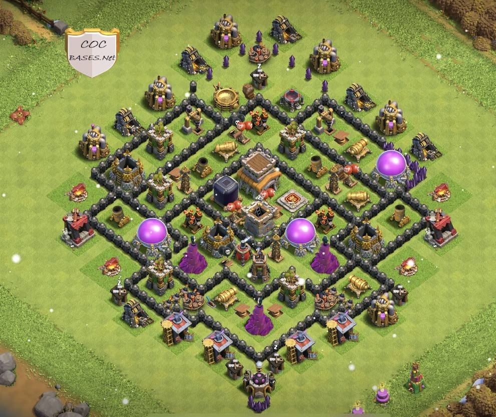 th8 max war base anti 3 star