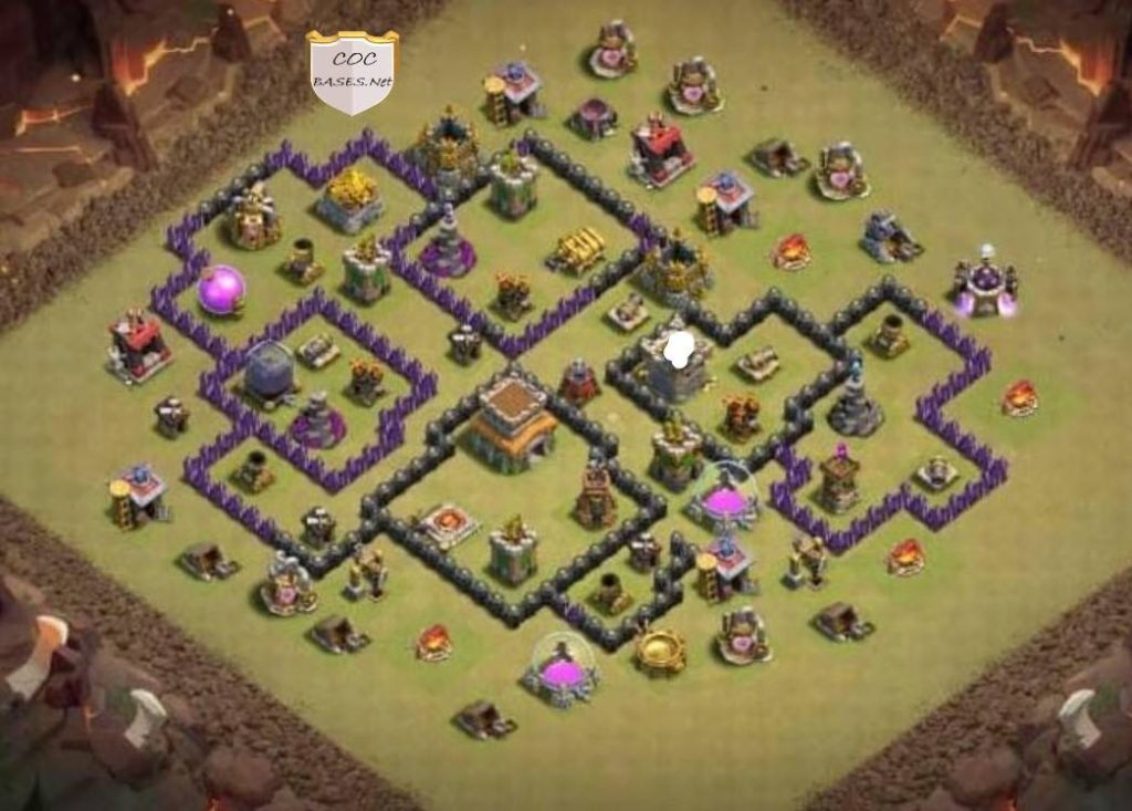th8 trophy base clash of clans