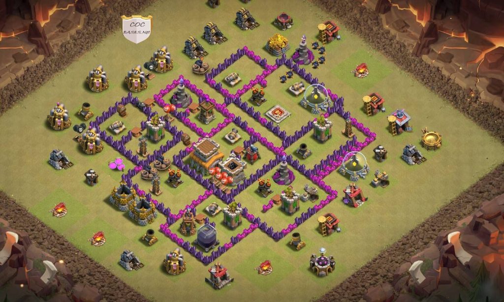 th8 war base anti 2 star