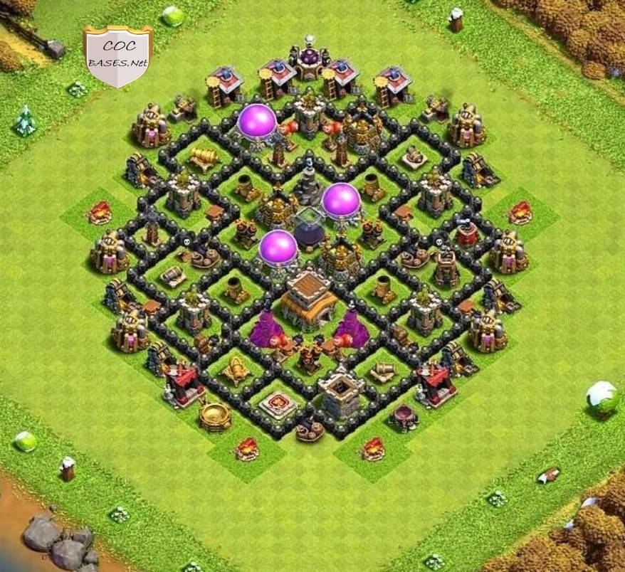 th8 war base anti all troops