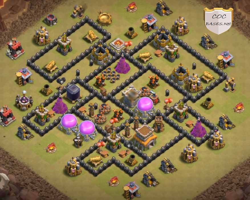 th8 war layout anti dragon