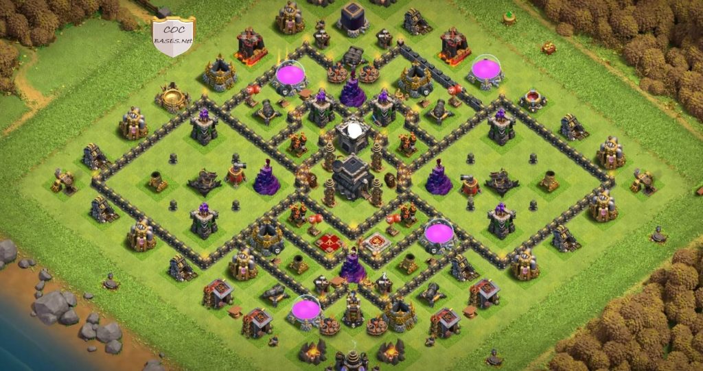 th9 trophy base anti all troops