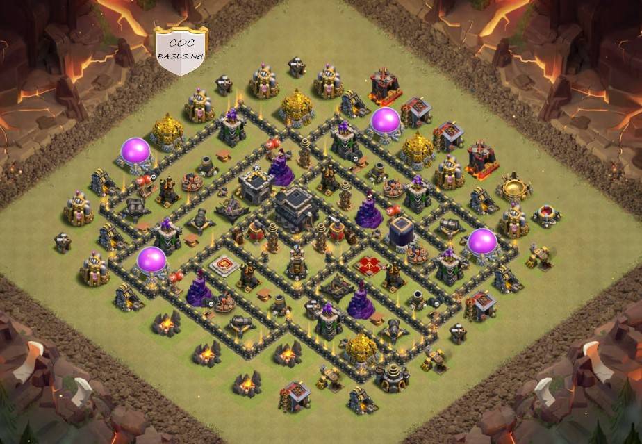 th9 trophy base coc