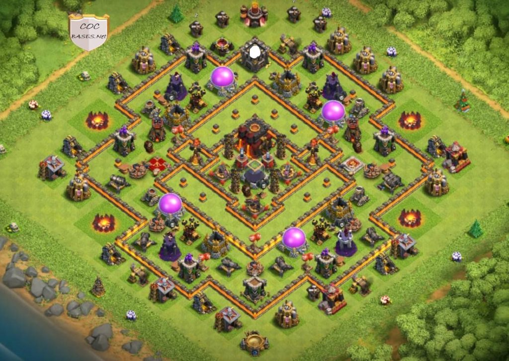 the best town hall 10 war base