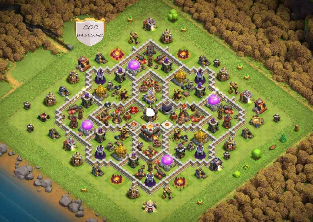 the best town hall 11 trophy base